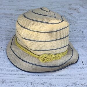 Eugenia Kim Striped Hemp Hat